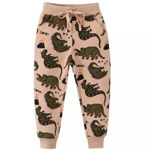 New kids’ dinosaurs sweatpants 5T